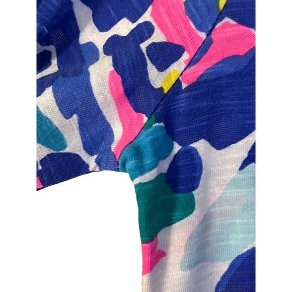 Lilly Pulitzer Paradis Dress Multi Hit the Spot Women's Size Extra Small Excelle - Picture 6 of 6
